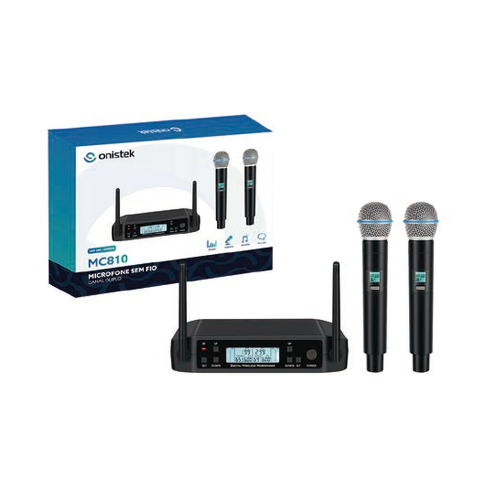MICROFONE SEM FIO ON-MC810