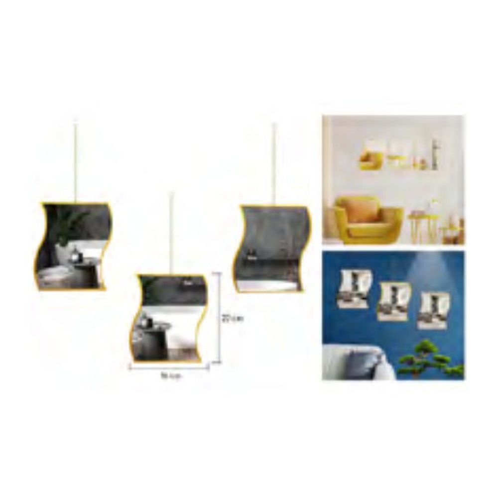 KIT ESPELHo 16x22cm OPA-Z076