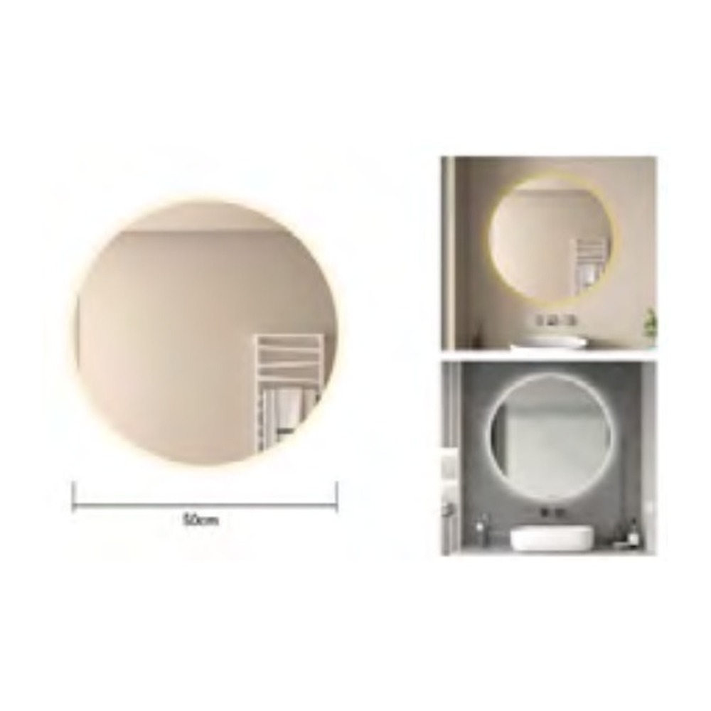 ESPELHo circular COM LED 50cm OPA-Z091