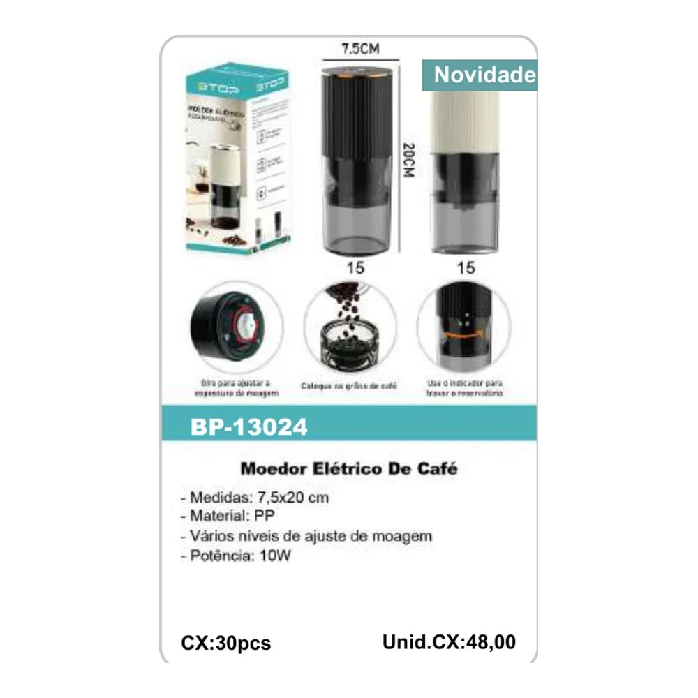 Moedor Elétrico De Café BP-13024