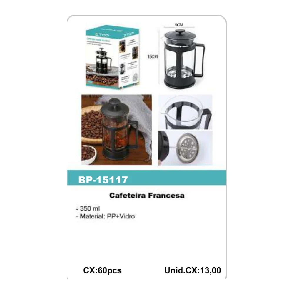 Cafeteira Francesa BP-15117
