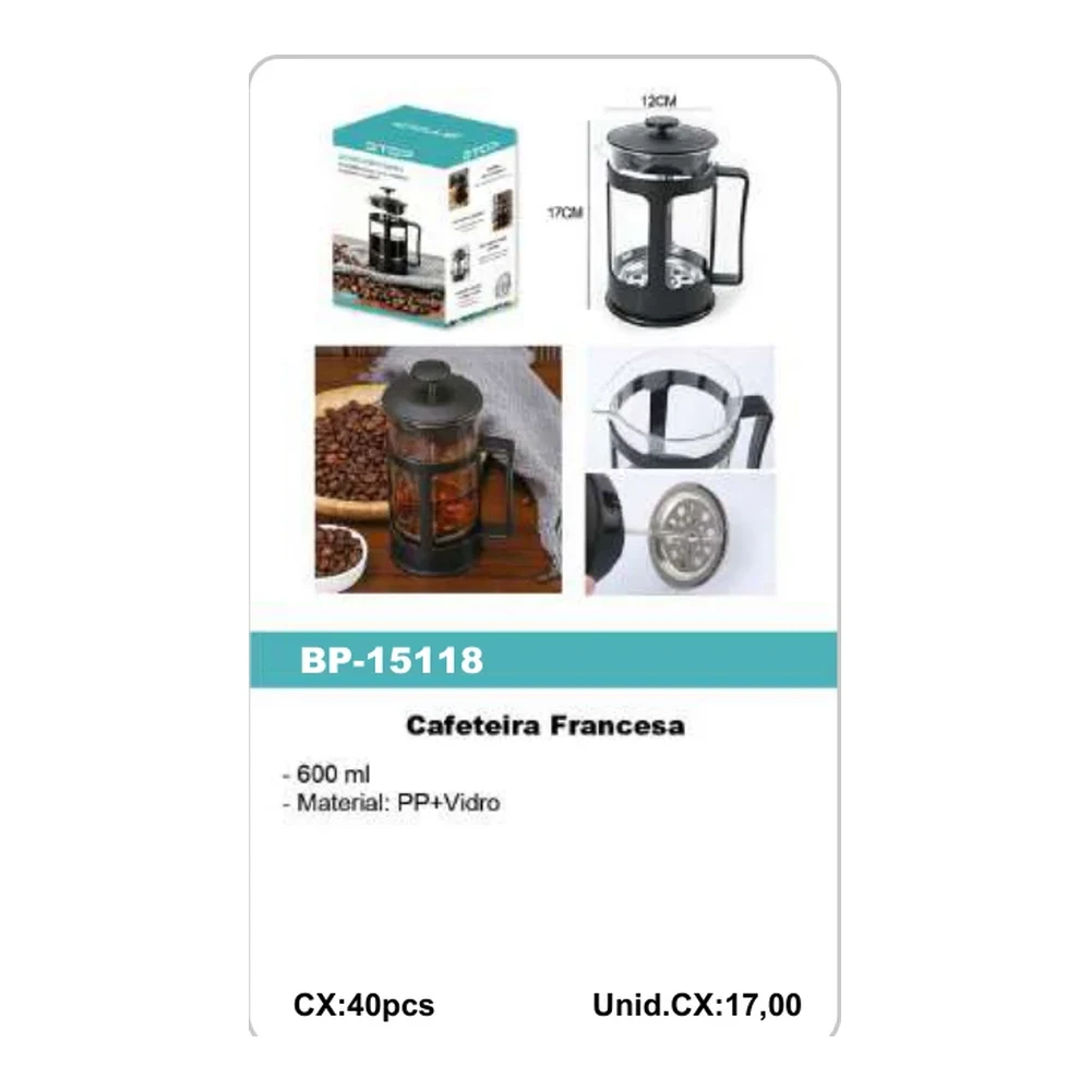 Cafeteira Francesa BP-15118