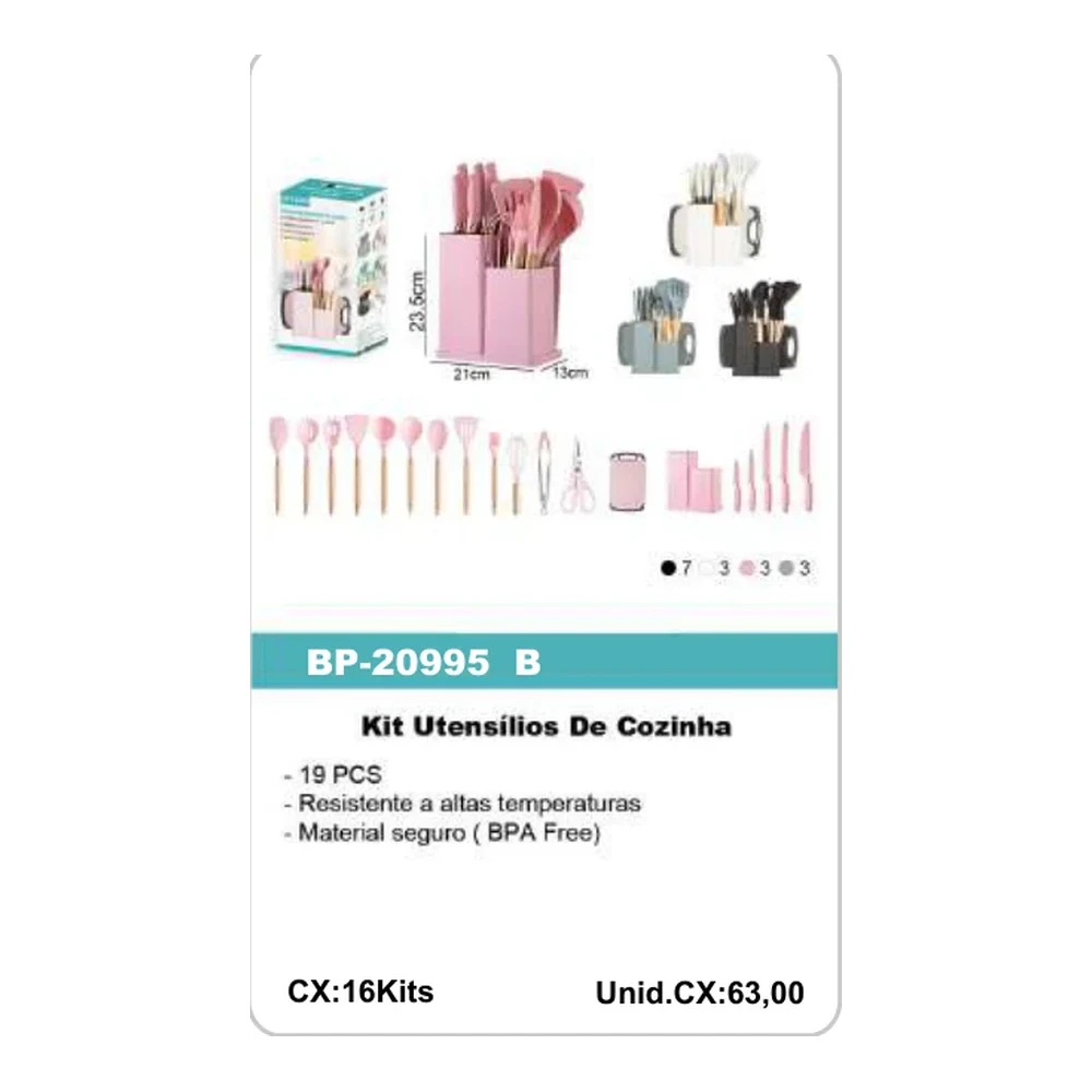 Kit Utensilios De Cozinha BP-20995