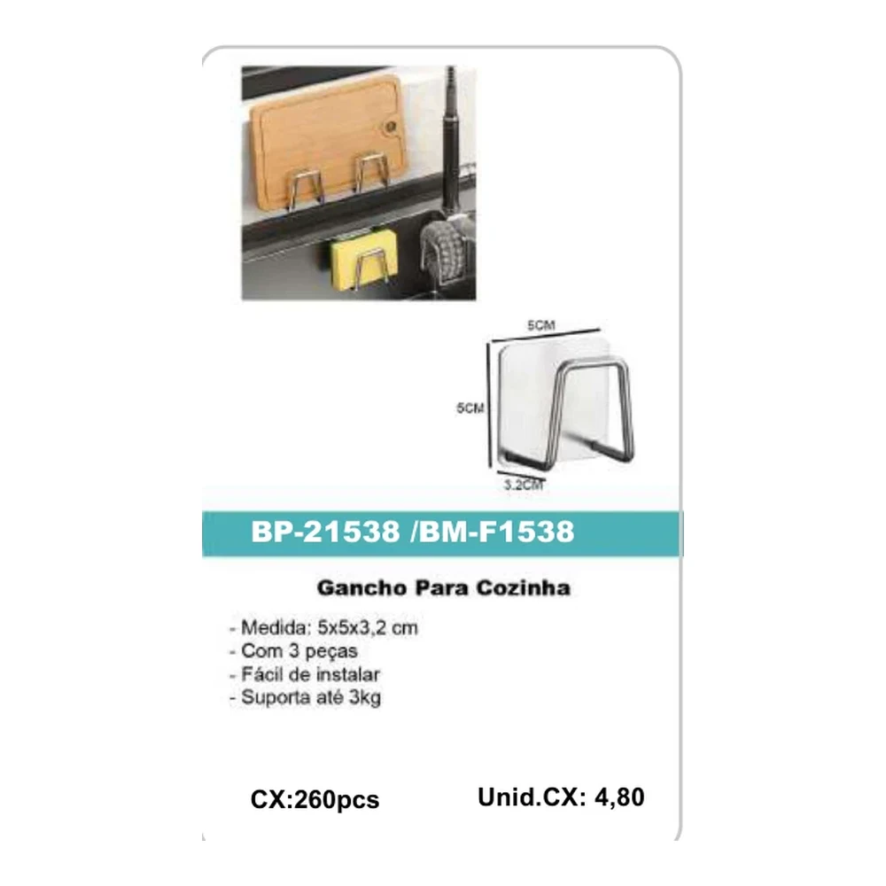 Gancho Para Cozinha BP-21538