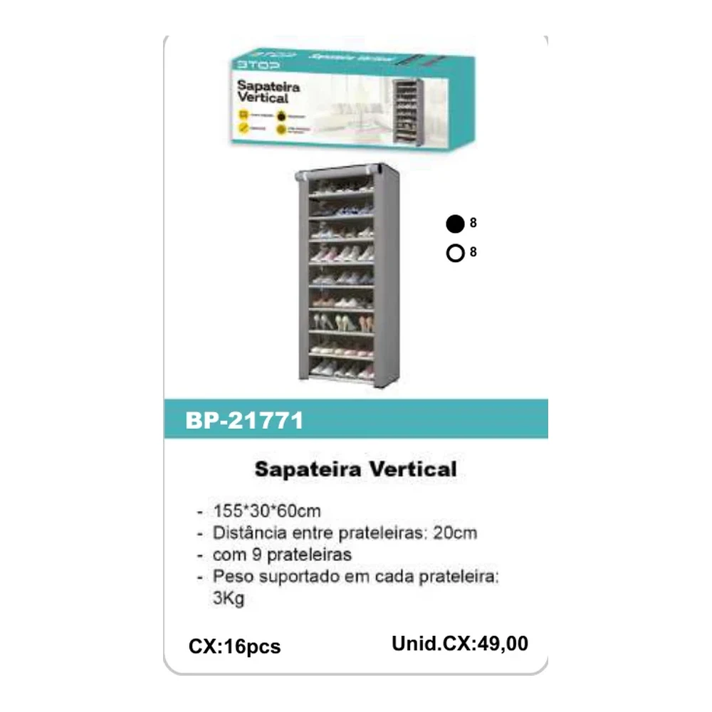 Sapateira Vertical BP-21771