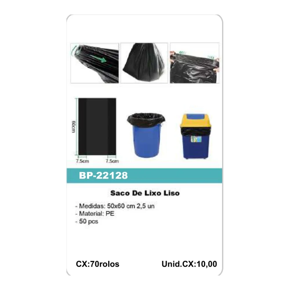 Saco De Lixo Liso BP-22128