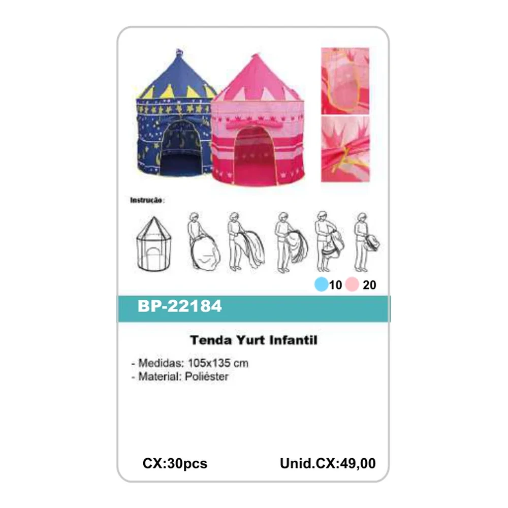 Tenda Yurt Infantil BP-22184