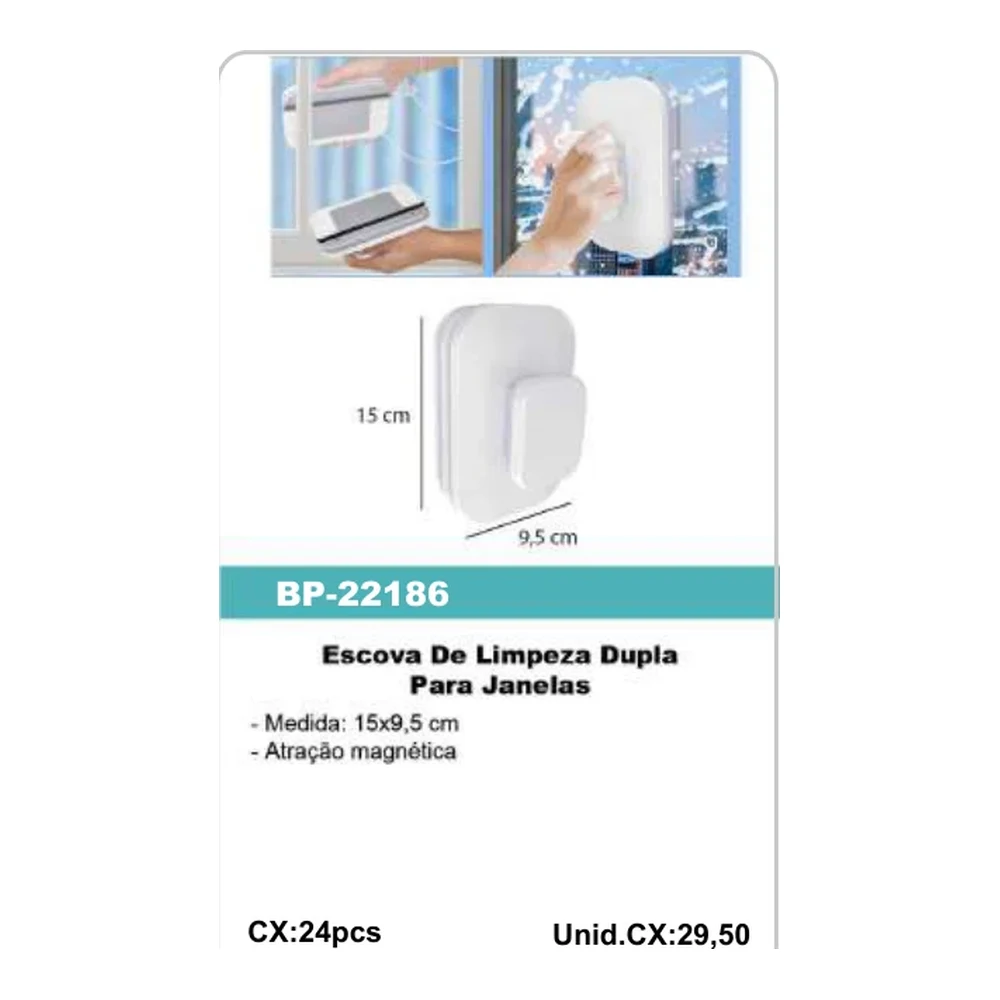 Escova De Limpeza Dupla BP-22186