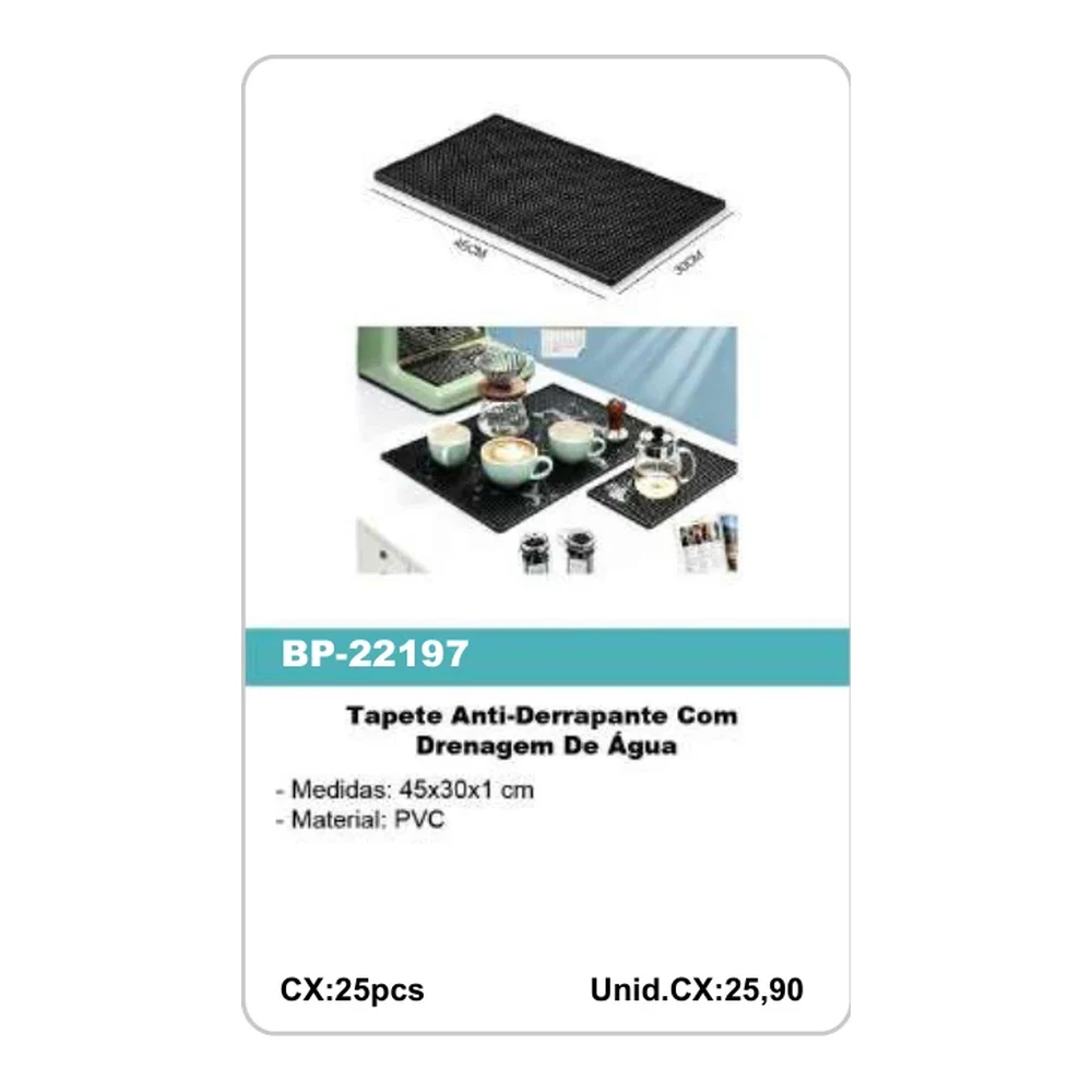 Tapete Anti-Derrapante Com BP-22197