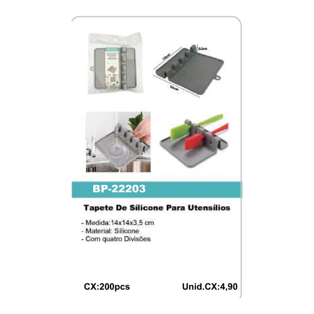 Tapete De Silicone Para Utensílios BP-22203