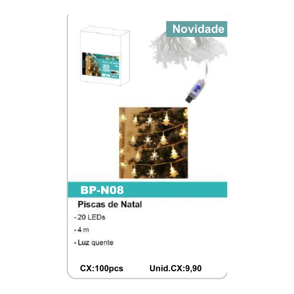 Piscas de Natal BP-N08