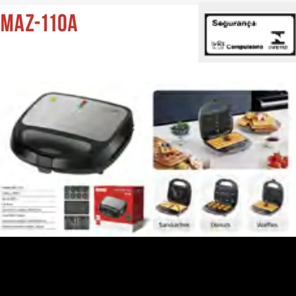 SANDUICHEIRA 3 EM 1 MAZ-110A