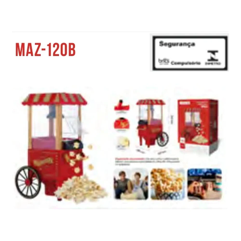 MAQUINA DE PIPOQUEIRA 220V MAZ-120B