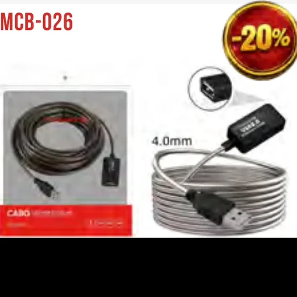 CABO DE EXTENSÃO USB 10M MCB-026