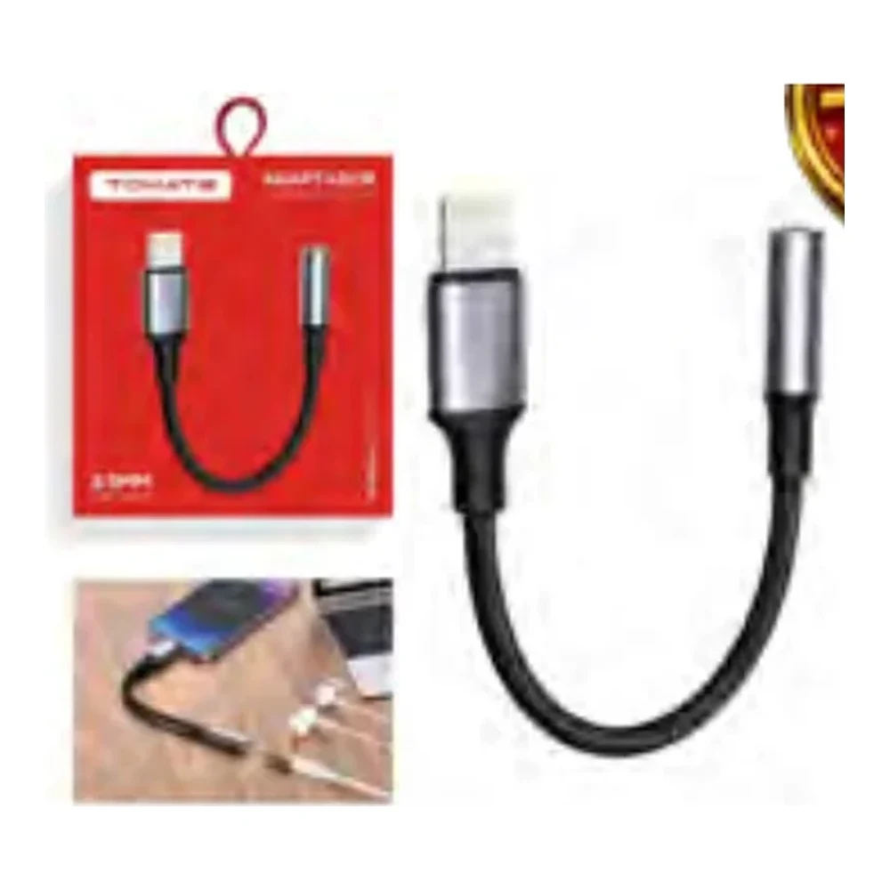 ADAPTADOR LIGHTNING PARA 3.5MM MCB-036