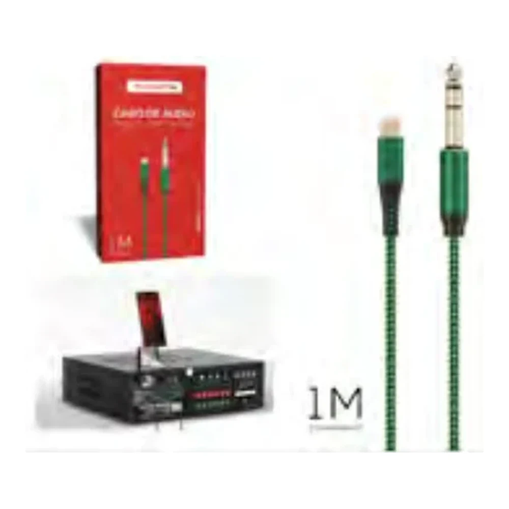 ADAPTADOR 6.35MM AUX PARA TIPO-C 1M MCB-045
