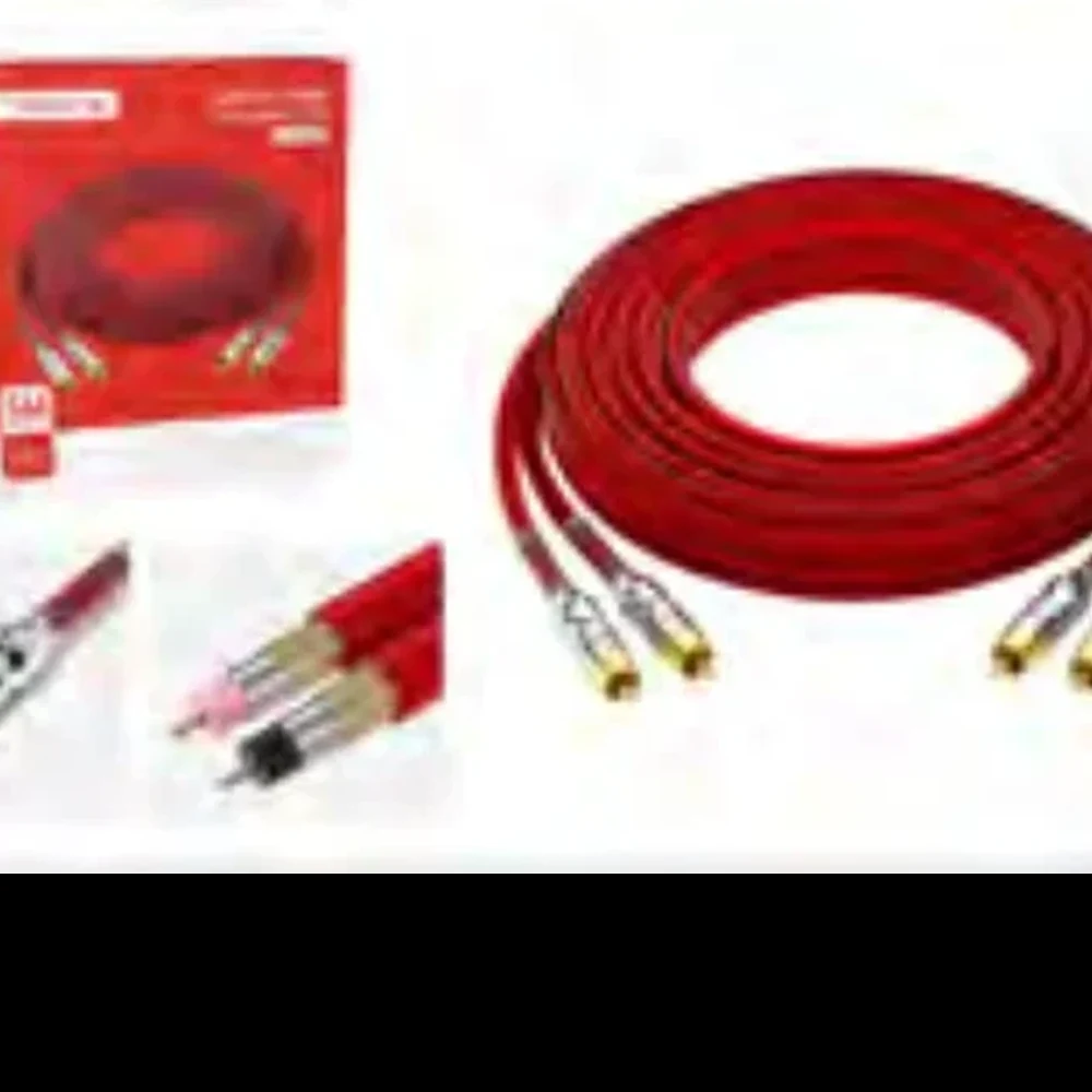 CABO DE ÁUDIO 2RCA PARA 2RCA 5M MCB-046B