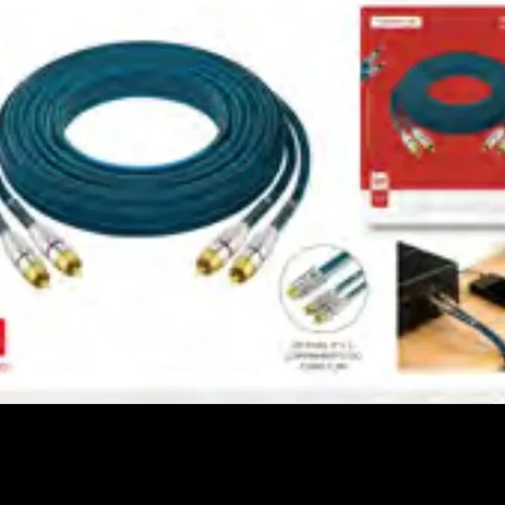 CABO DE ÁUDIO 2RCA PARA 4RCA 5M MCB-070