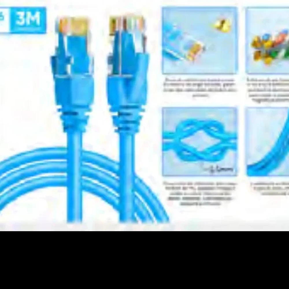 CABO DE REDE CAT6 1 GB 28 AWG MCB-1003