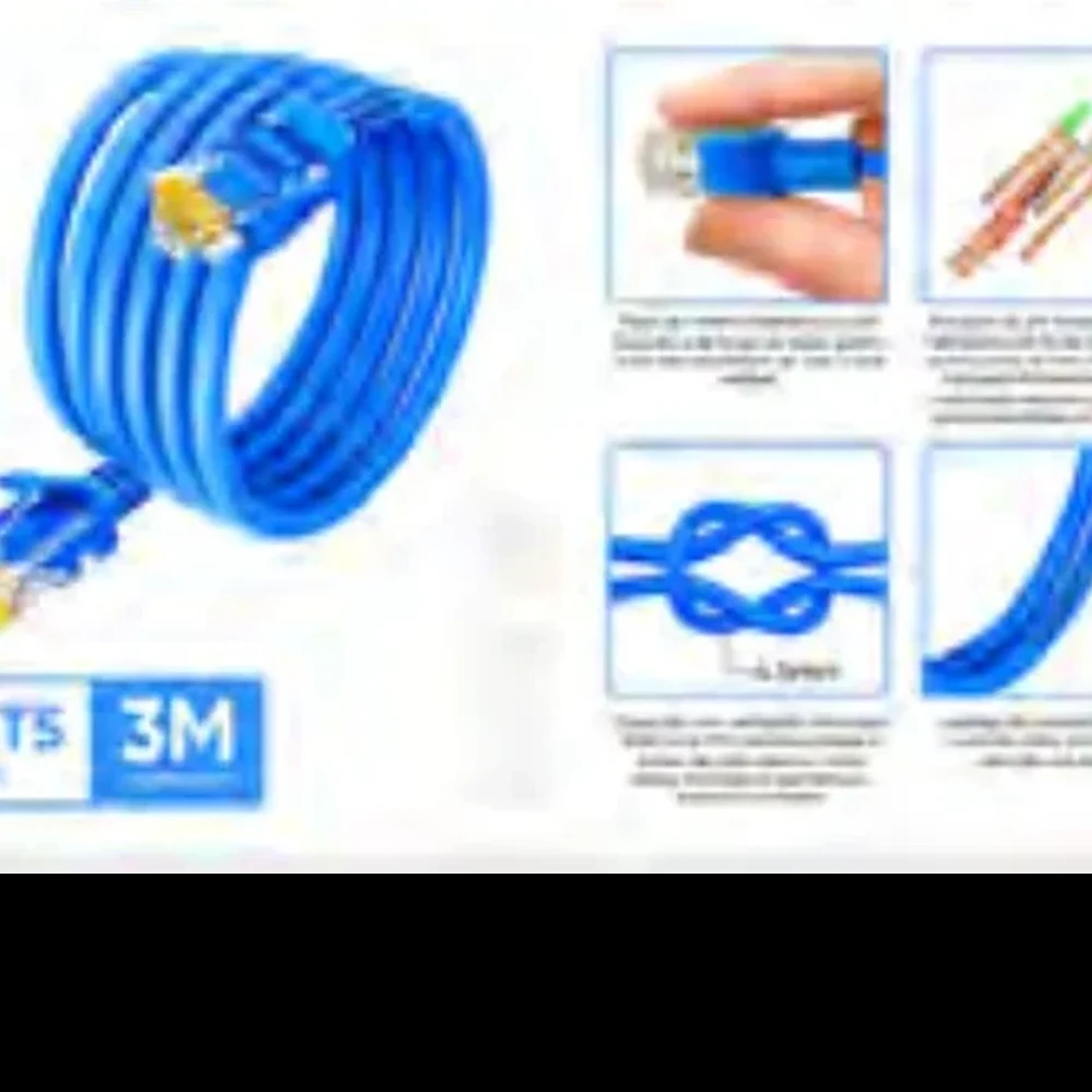 CABO DE REDE CAT5 100 MBPS 30 AWG MCB-1503