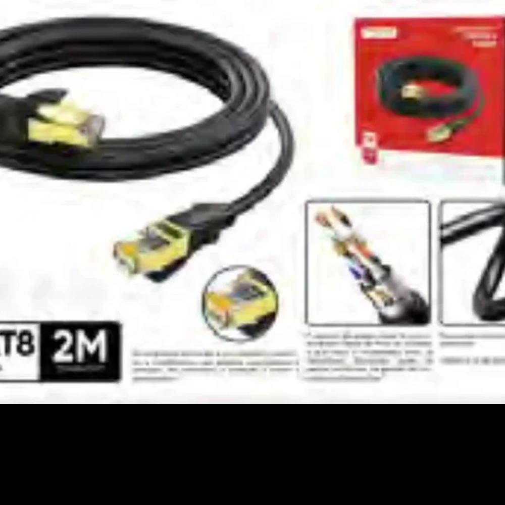 CABO DE REDE CAT8 40 GBS 26 AWG MCB-1802