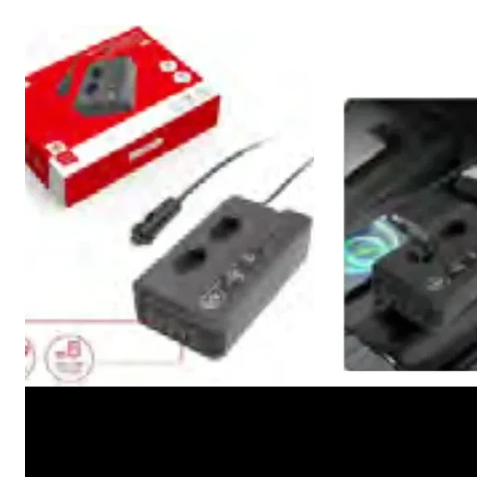INVERSOR DE ENERGIA AUTOMOTIVO 400W-12V PARA 110V MIN-6