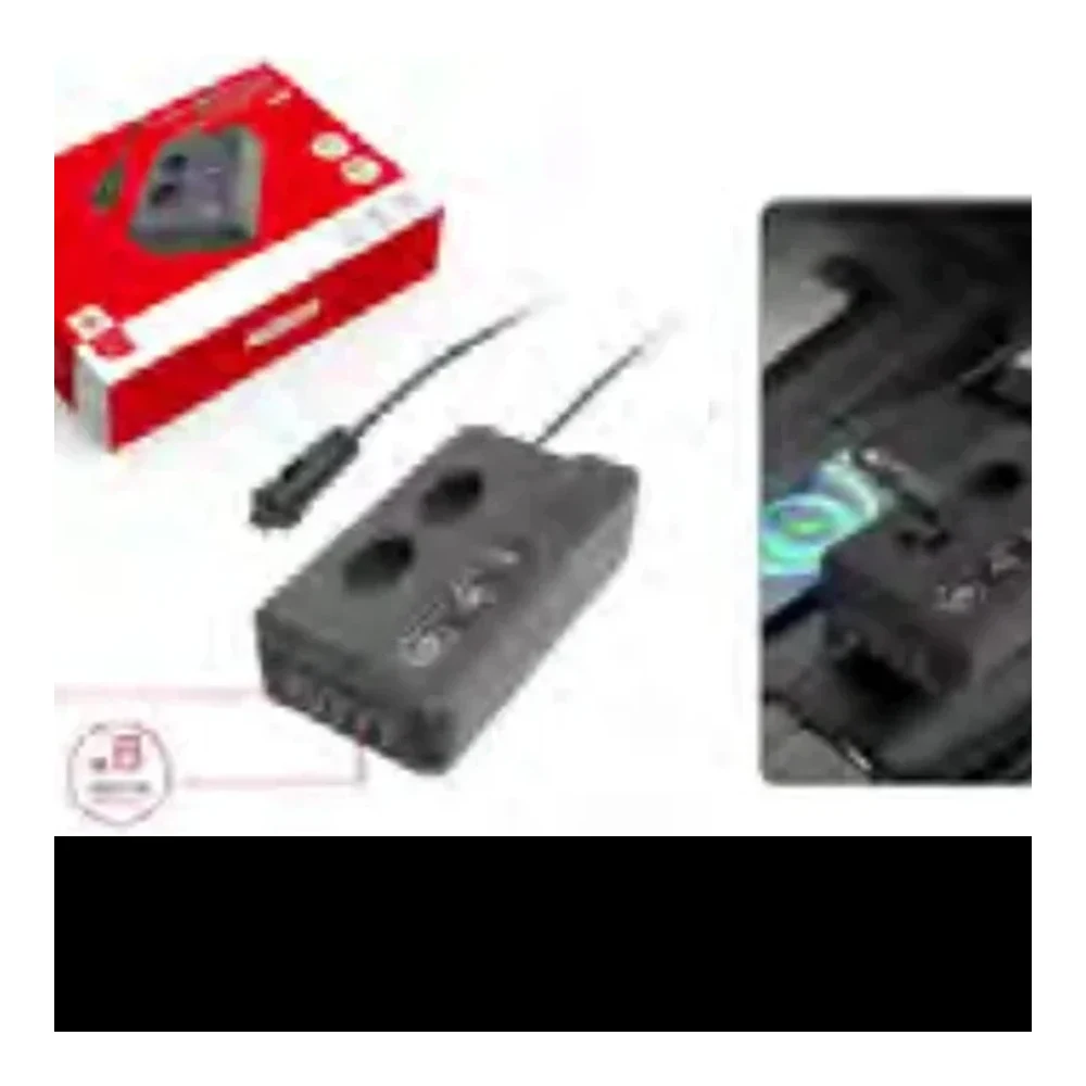 INVERSOR DE ENERGIA AUTOMOTIVO 400W-12V PARA 220V MIN-7