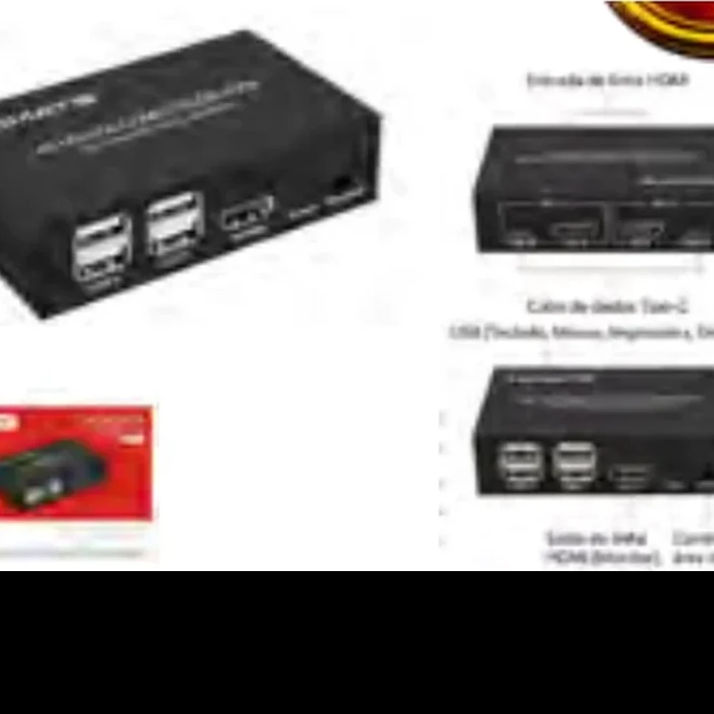 2X1 HD/USB COMUTADOR KVM MKV-112