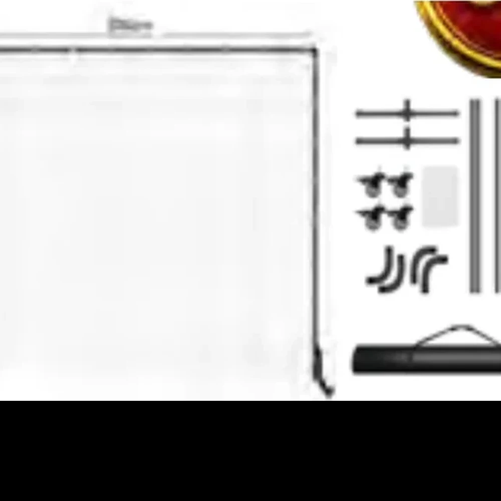 TELA DE FUNDO BRANCO COM SUPORTE MLF-025B