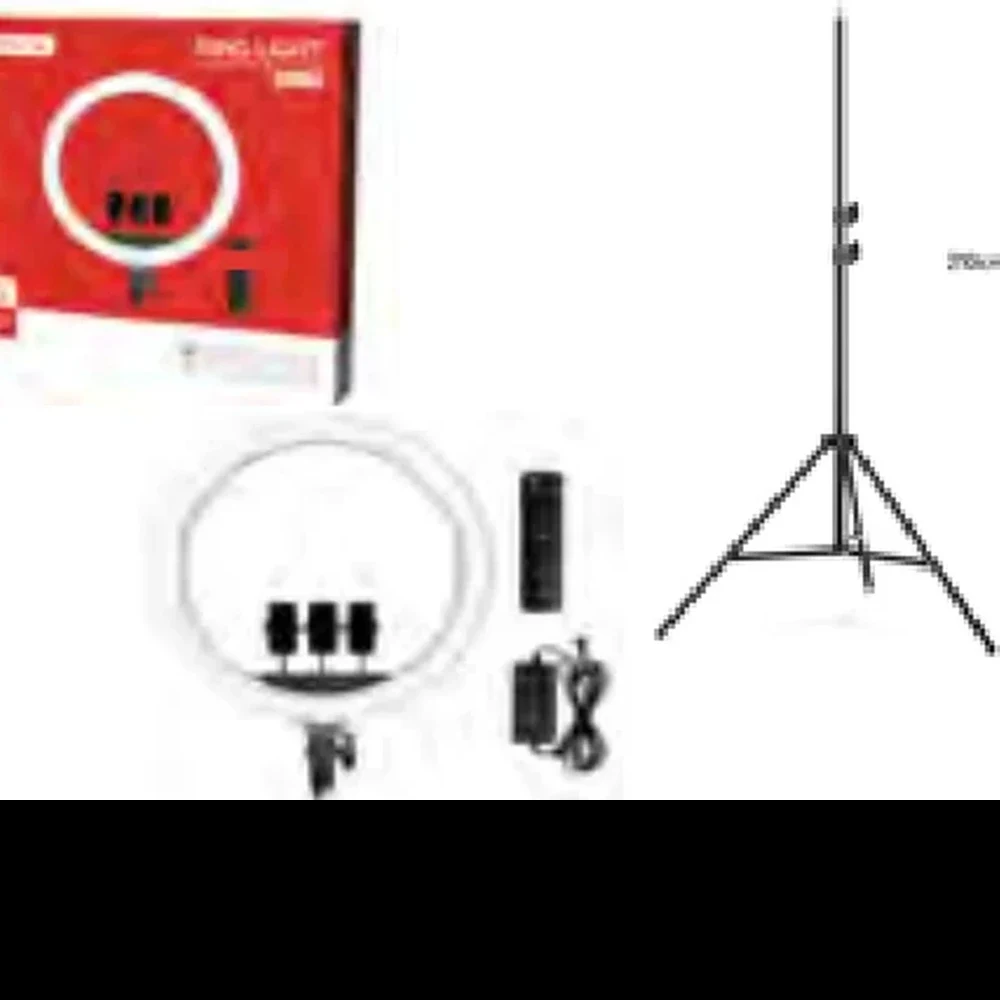 RING LIGHT COM CONTROLE E TRÍPE MLG-089