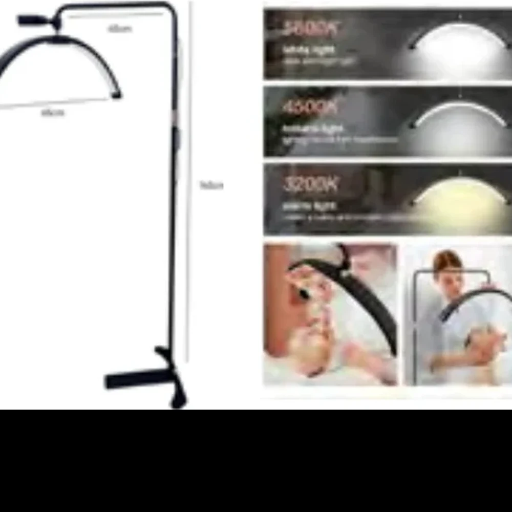 RING LIGHT MEIA LUA COM PEDESTAL MLG-171