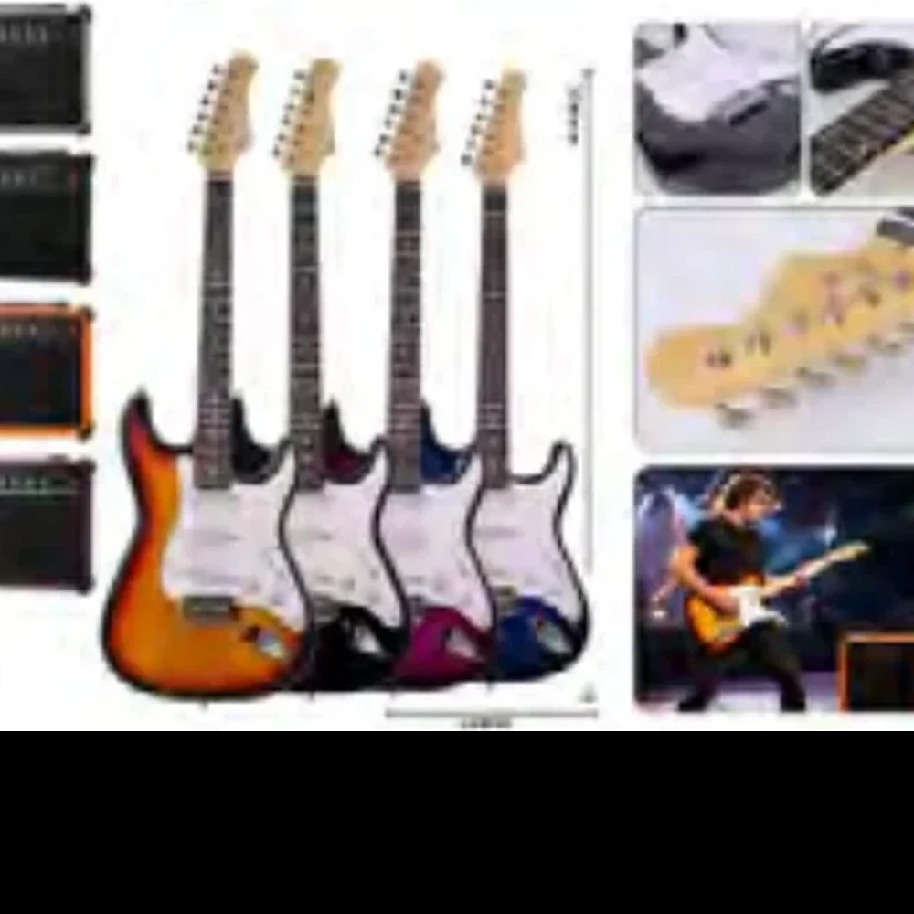 GUITARRA ELETRICA + KIT ACESSÓRIOS MSJ-02