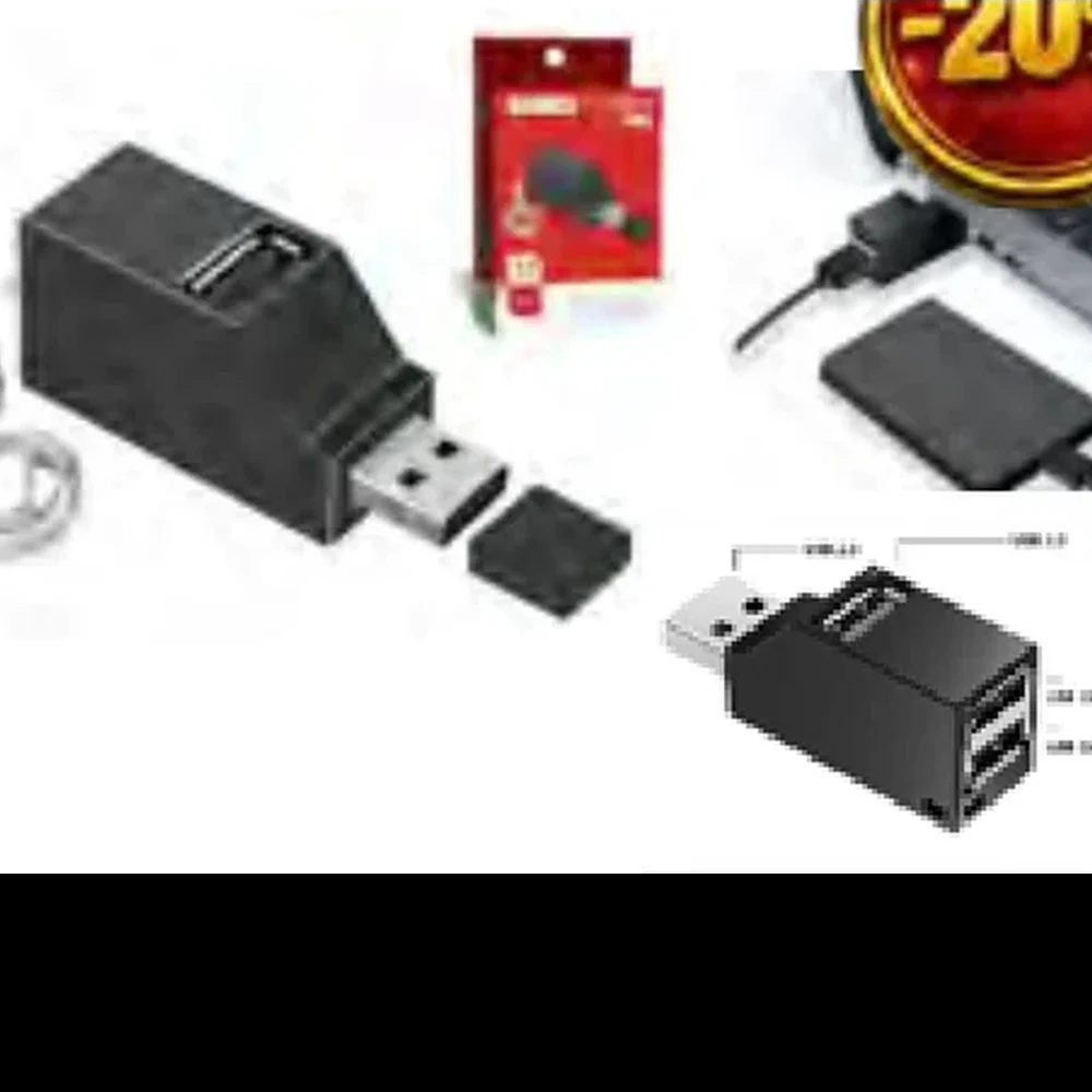 HUB USB 2.0 INTERFACE 3 EM 1 MST-011