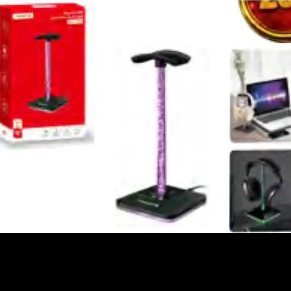 SUPORTE RGB PARA FONE DE OUVIDO MSY-9991
