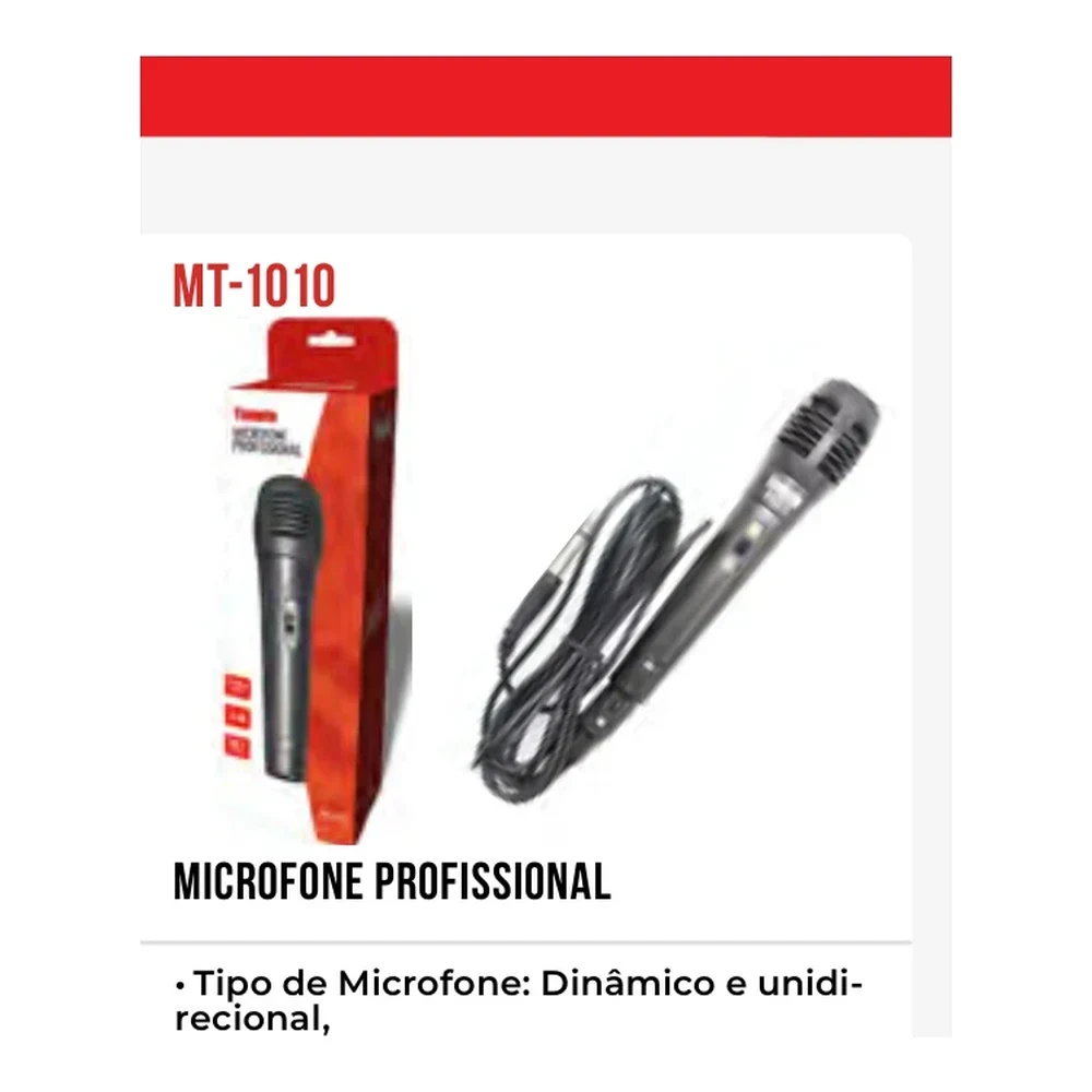 MICROFONE PROFISSIONAL MT-1010