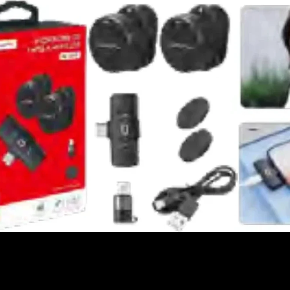MICROFONE LAPELA WIRELESS TIPO-C MT-2221C