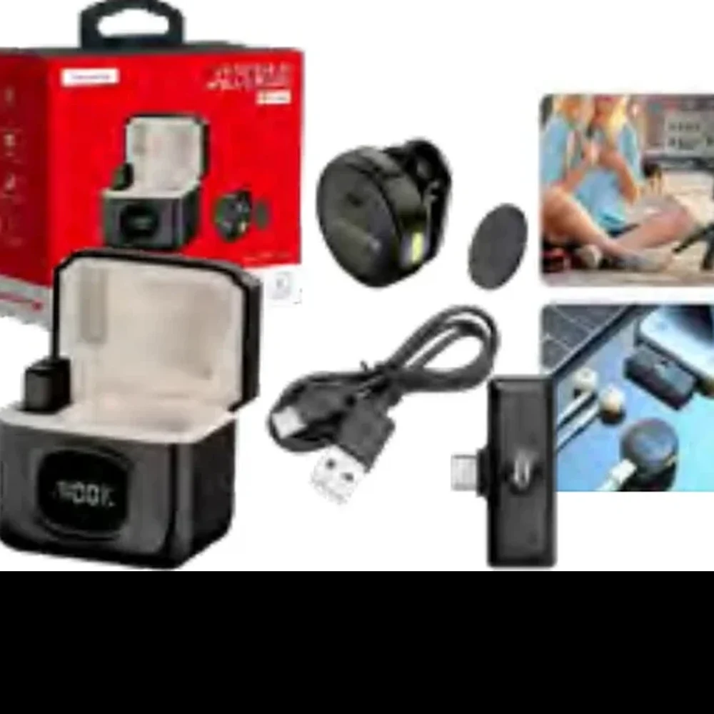 MICROFONE LAPELA WIRELESS TIPO-C MT-2222C