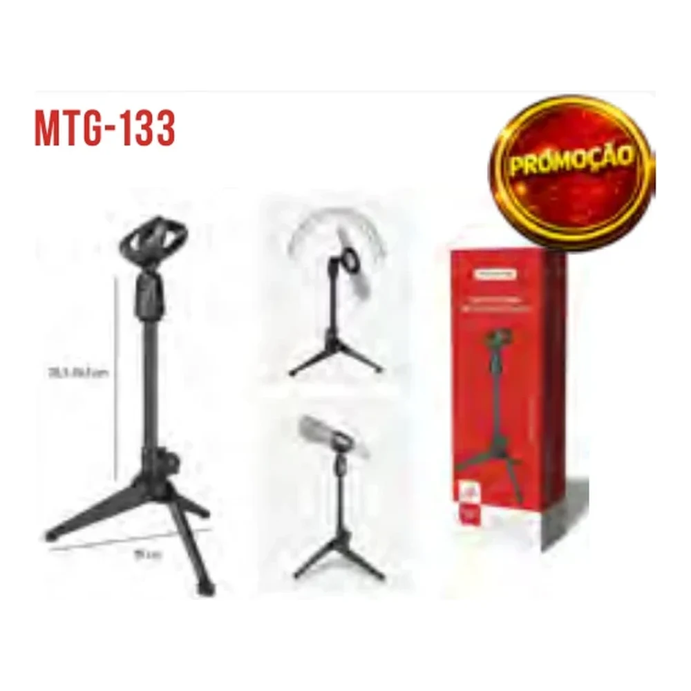 SUPORTE DE MICROFONE DE MESA MTG-133