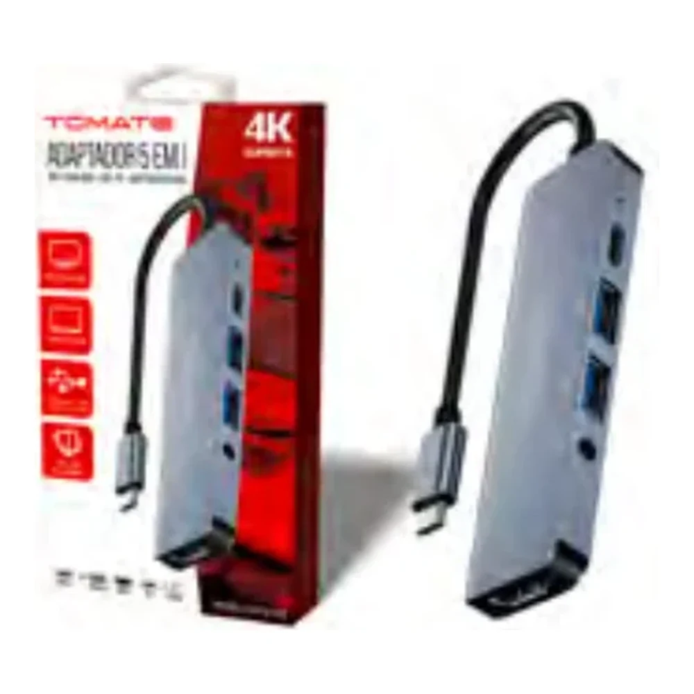 ADAPTADOR 5 EM 1 COM ÁUDIO MTV-615