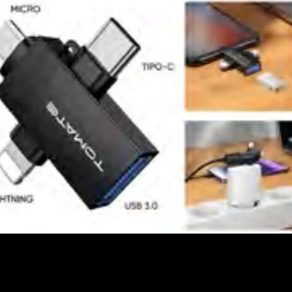 ADAPTADOR OTG 3 EM 1 MTV-736