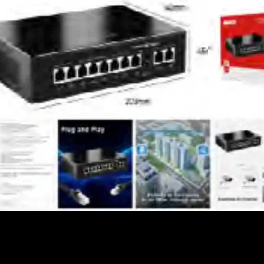 AI SWITCH POE 8+2 COM ISOLAMENTO MTV-745