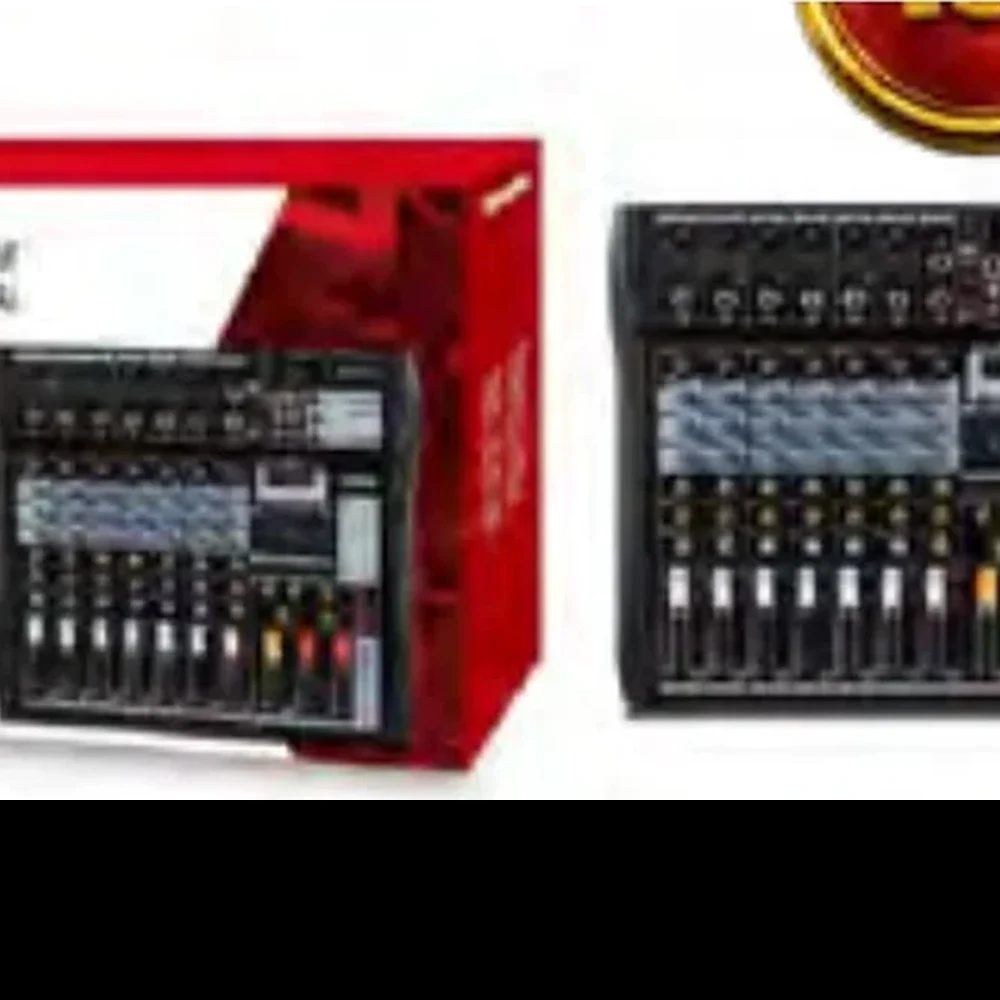 MESA DE SOM DE 8 CANAIS TYT-008