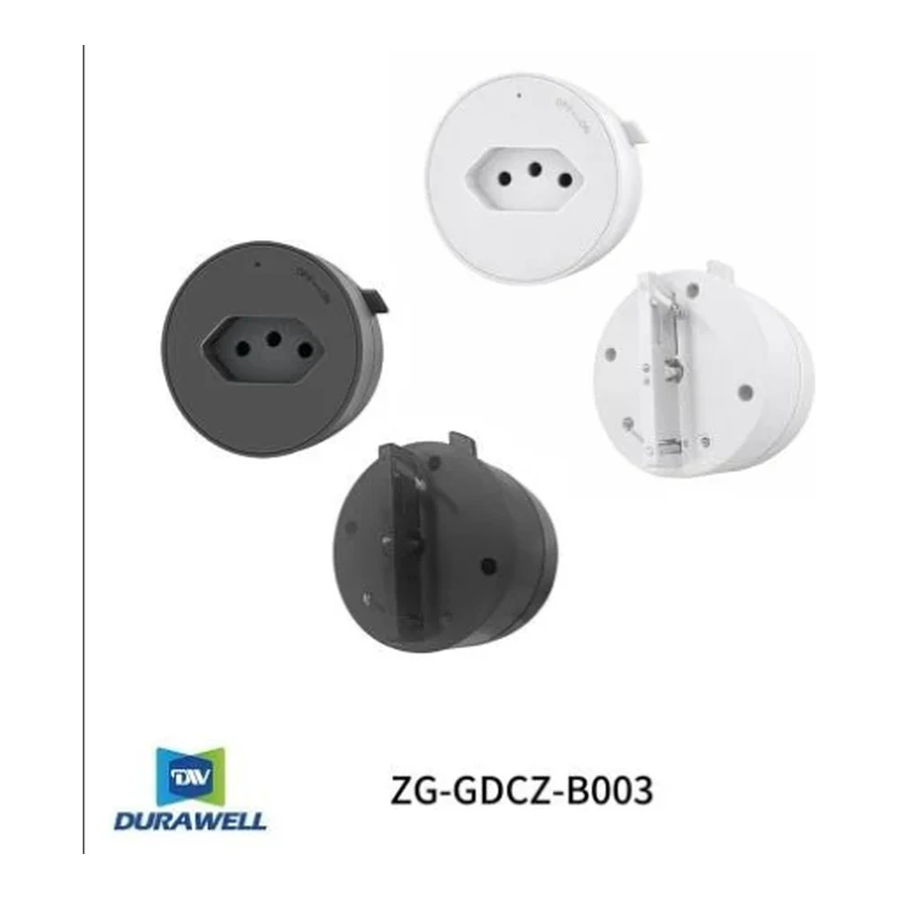 Módulo de tomada para trilho nominal:250V nominal:10A nominal:2500W