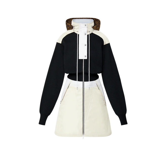 TROMPE Lâ€OEIL SKI-STYLE DRESS