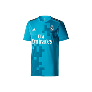 Adidas Mens Real Madrid 17/18 3Rd Replica Jersey