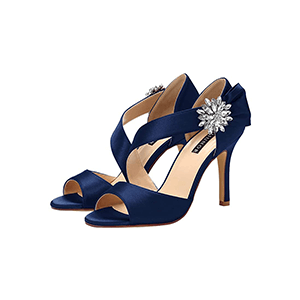 High Heel Party Sandals For Woman Open Toe Stiletto Bow Shoes Wedding Evening Dress Shoes