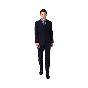 PETER ENGLAND Single Breasted Solid Men Suit