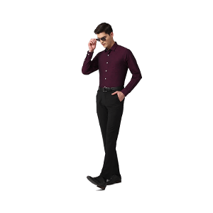 Peter England Men's Slim Fit Formal Shirt