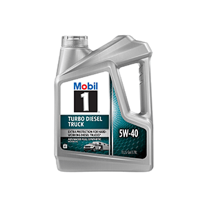 Mobil 1 98JE04 5W-40 Turbo Diesel Truck Synthetic Motor Oil - 1 Gallon