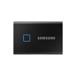 SAMSUNG T7 Touch Portable SSD 500GB - Up to 1050MB/s
